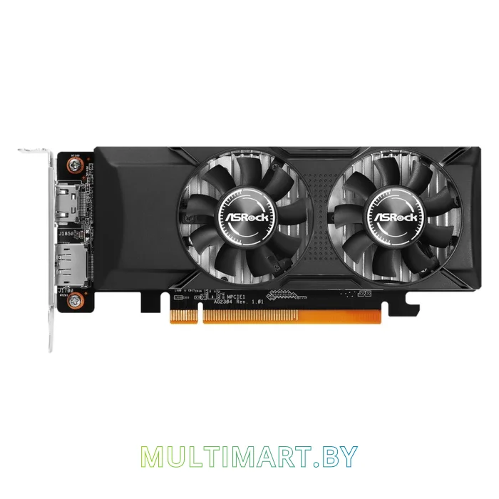Видеокарта ASRock Radeon RX550 Low Profile 4GB